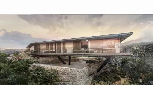 Plot of land with project in Son Vida Plot of land with project in Son Vida